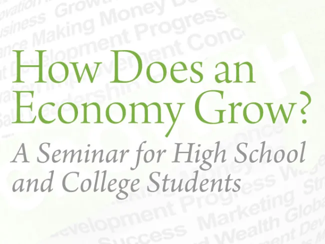 How Does an Economy Grow?